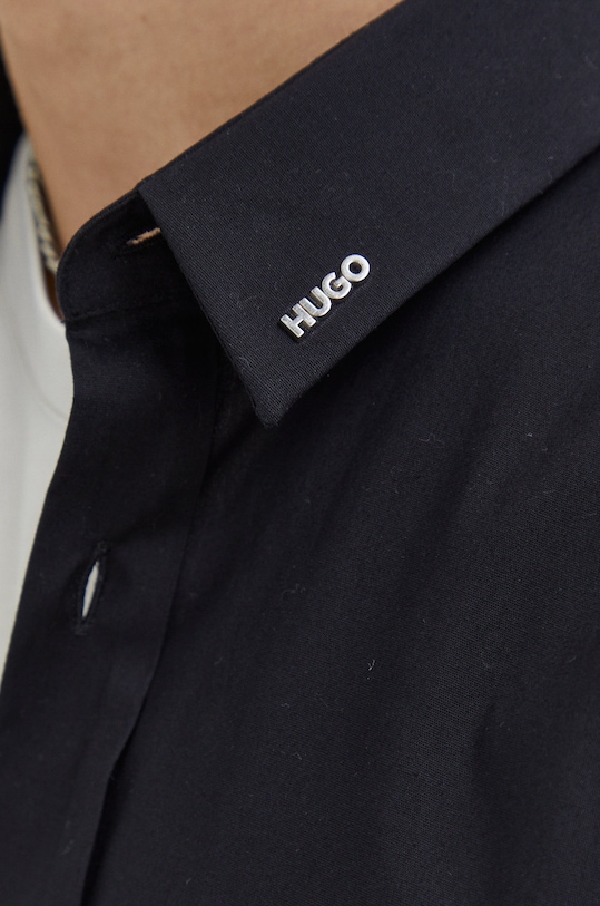 Košeľa HUGO Ero3 50475678 čierna NC25