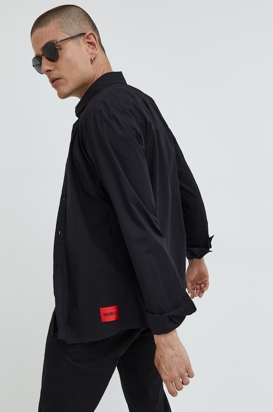 HUGO koszula czarny 50475687