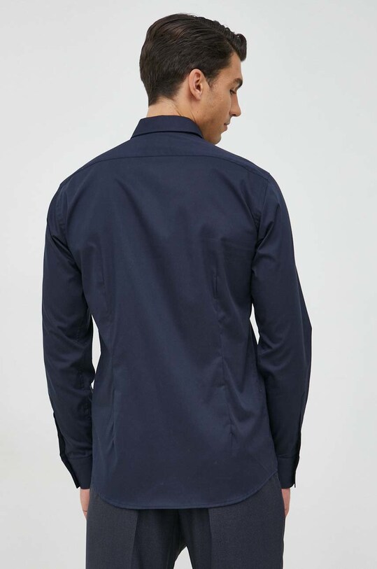 Karl Lagerfeld koszula bawełniana granatowy 524699.605003
