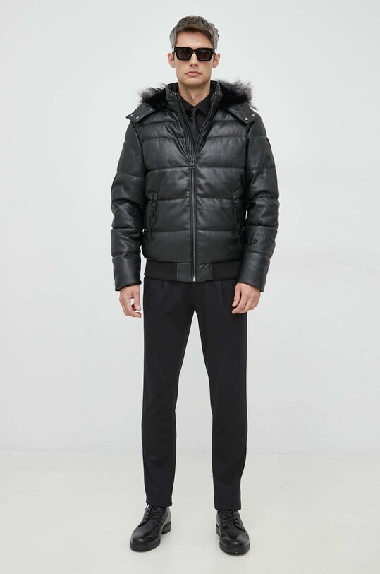 Одяг Бавовняна сорочка Karl Lagerfeld 524699.605003 чорний