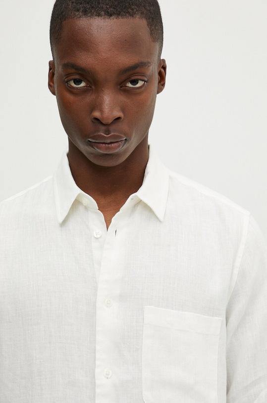 Samsoe Samsoe camasa de in M22200048 alb