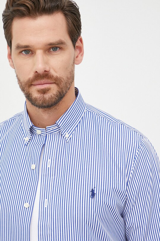 Polo Ralph Lauren koszula 710832480008 wzorzyste niebieski 710832480008