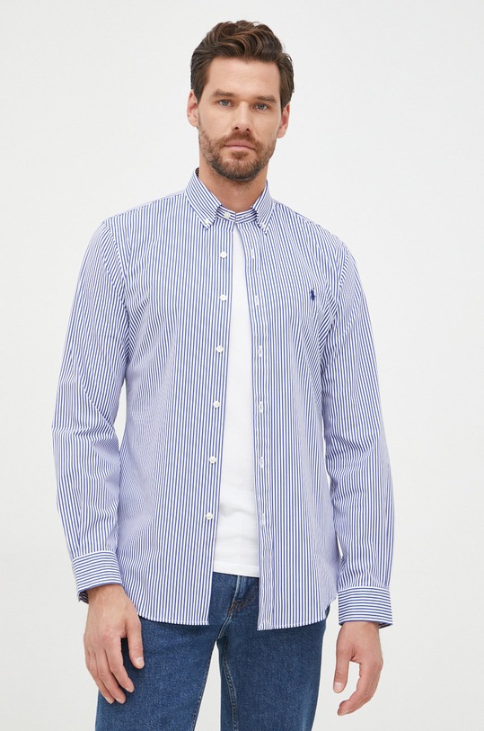 Košile Polo Ralph Lauren 710832480008 modrá