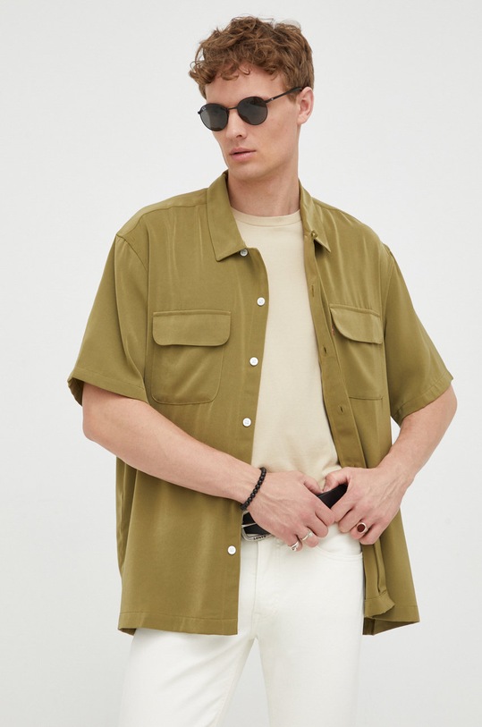 Levi's camasa scurt verde A1920.0002