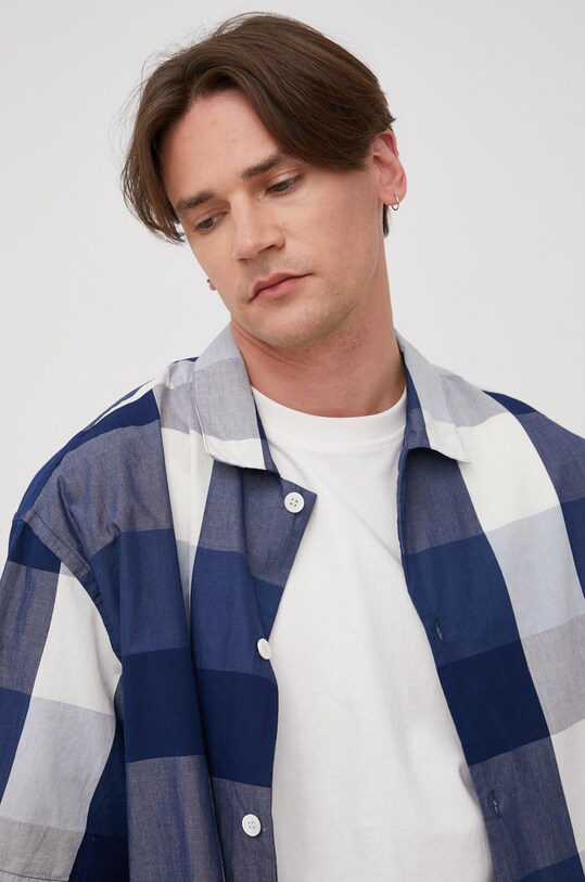 Levi's camasa din bumbac A1921.0008 albastru