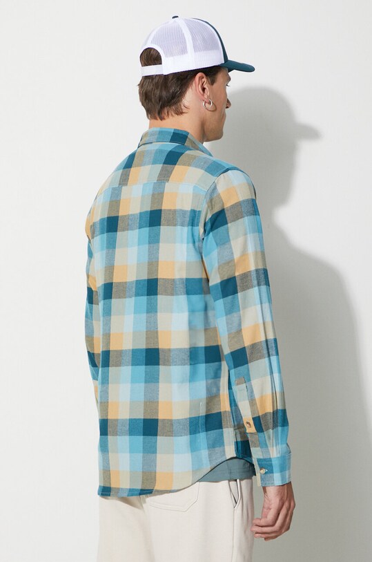 Clothing Columbia shirt Cornell Woods Flannel LS 1617951 turquoise