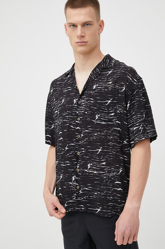 Quiksilver camicia x Stranger Things EQYWT04455 nero AW22