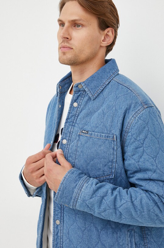 Pepe Jeans kurtka pozostałe niebieski PM307673.000