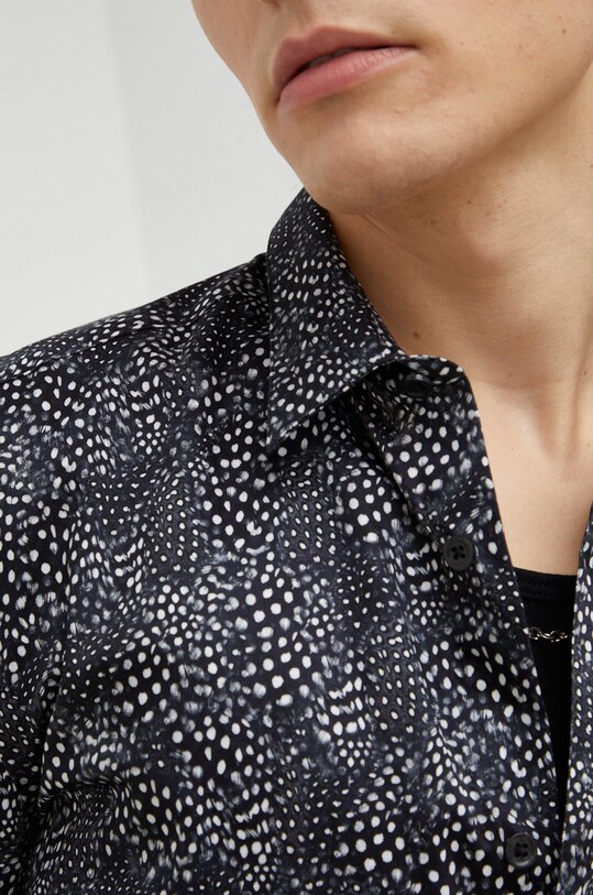 Drykorn camicia in cotone 47188.152137 blu navy