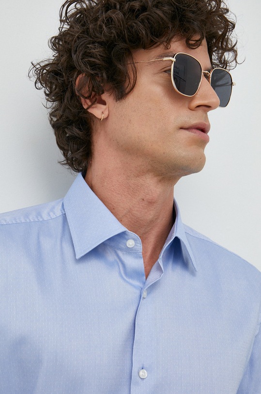 Košile BOSS slim modrá 50478611