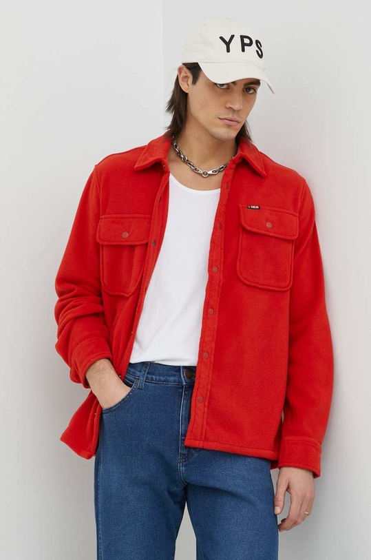 Deus Ex Machina koszula regular czerwony DMF225330