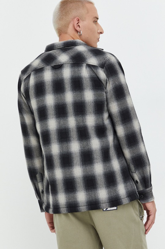 Дрехи Риза с вълна Superdry M4010548A.7VC черен