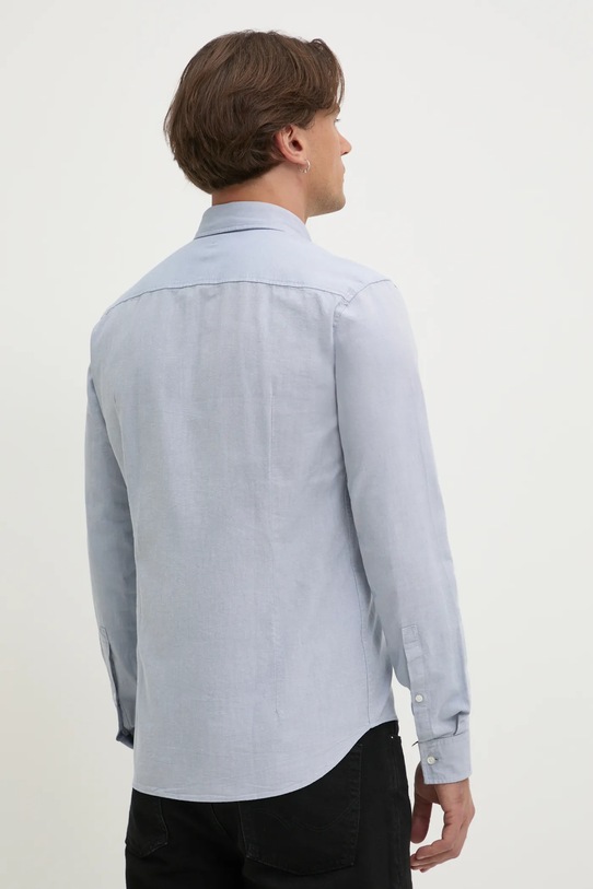Oblečení Bavlněná košile HUGO 50479302 modrá