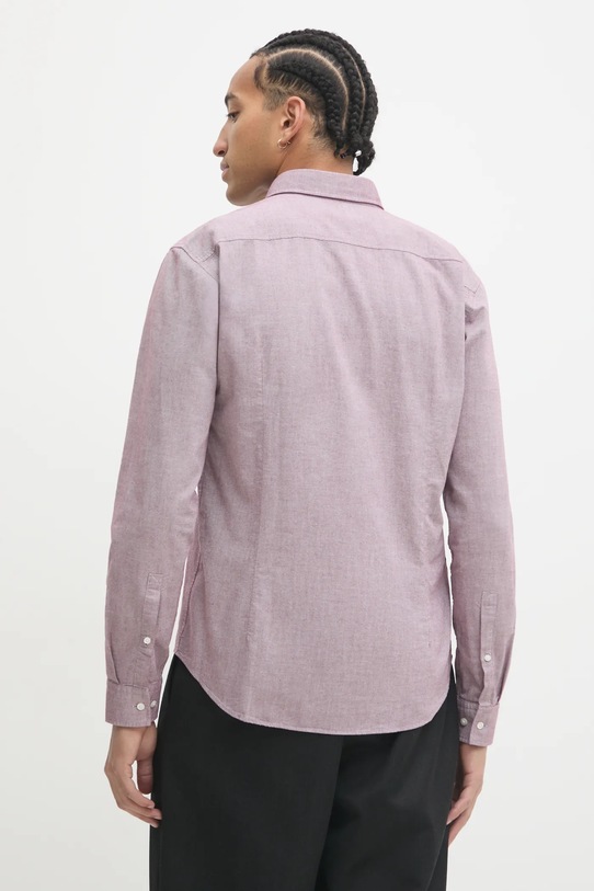 Odzież HUGO koszula bawełniana 50479302 różowy