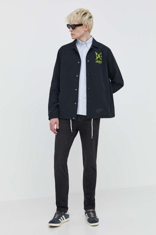 Oblečení Bavlněná košile HUGO 50479302 modrá