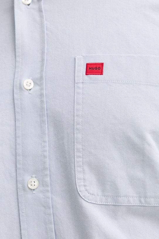 HUGO koszula bawełniana 50479302 niebieski