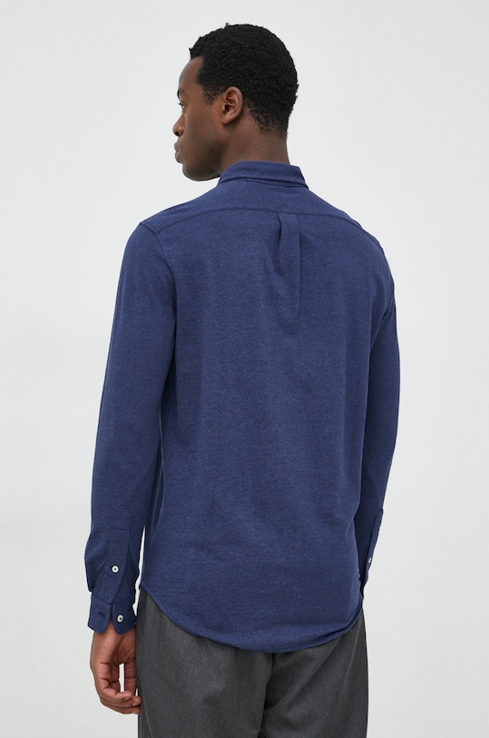 Polo Ralph Lauren camasa din bumbac bleumarin 710654408081