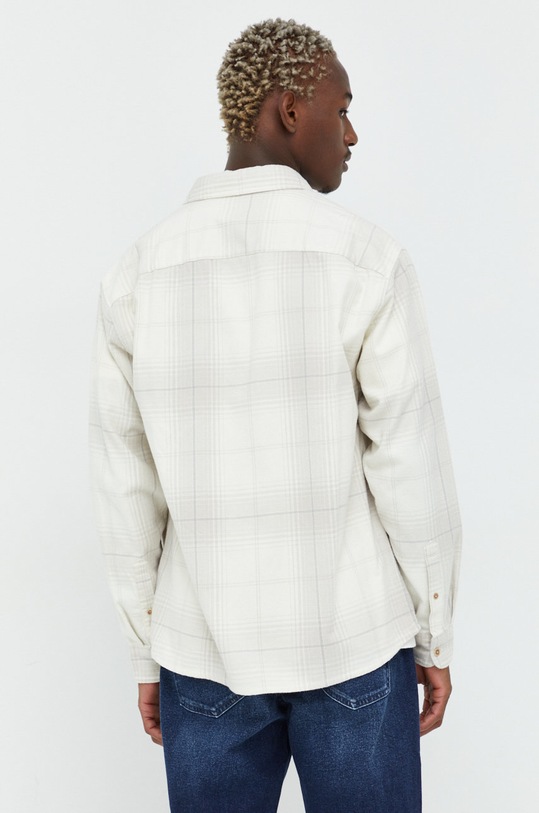 Abercrombie & Fitch camasa din bumbac bej KI125.2037.178