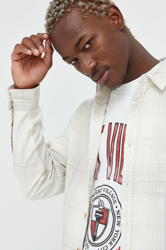 Abercrombie & Fitch camasa din bumbac KI125.2037.178 bej