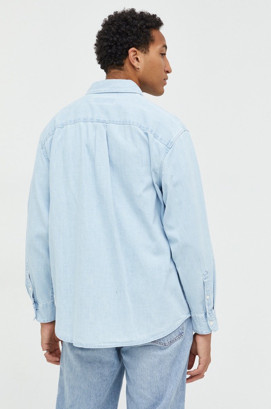 Oblečenie Rifľová košeľa Abercrombie & Fitch KI125.2047.212 modrá