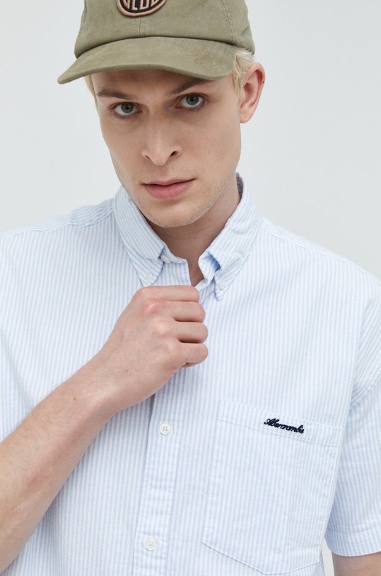 Abercrombie & Fitch koszula wzorzyste biały KI125.2228.104