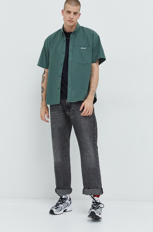 Oblečení Košile Abercrombie & Fitch KI125.2228.300 zelená