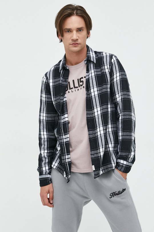 Košile Hollister Co. regular černá KI325.2306.908