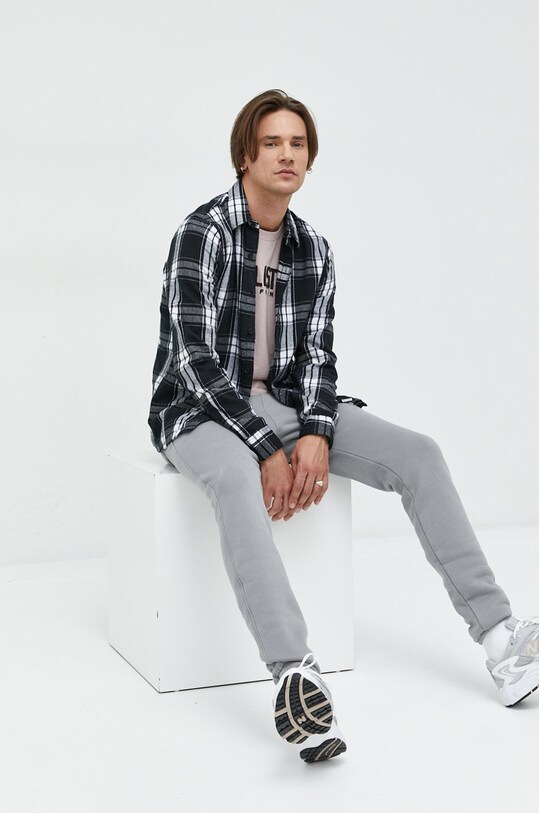 Košile Hollister Co. KI325.2306.908 černá AW22