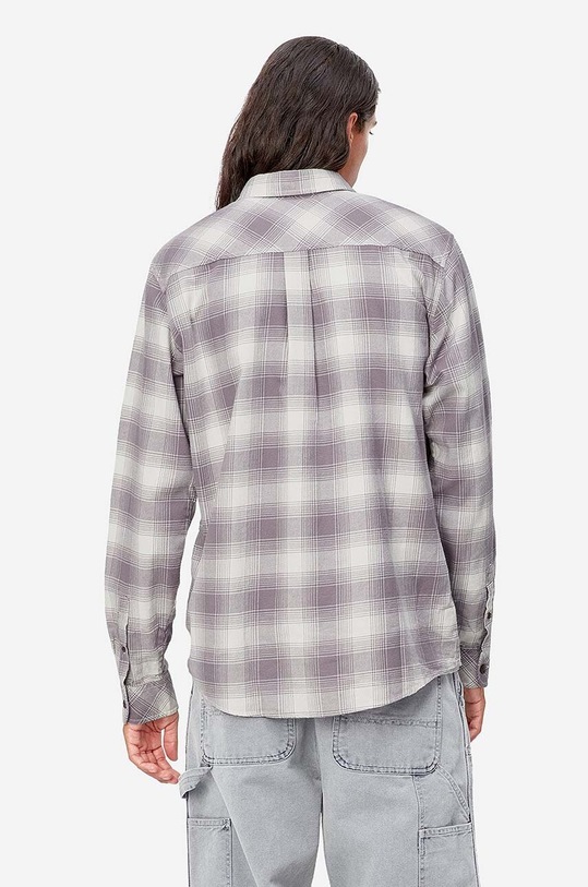 Clothing Carhartt WIP cotton shirt Deaver Shirt I030625 violet
