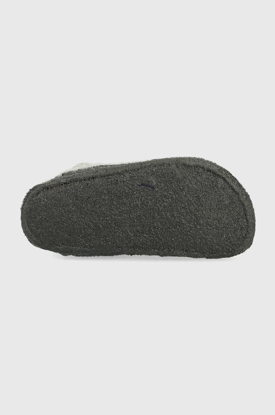 Birkenstock kapcie wełniane dziecięce 1017919 szary