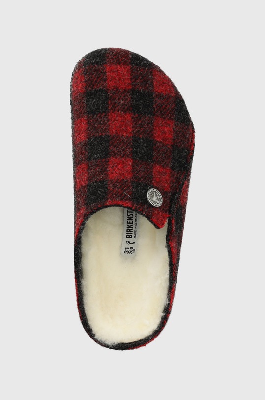 Dječje vunene papuče Birkenstock crvena 1017798