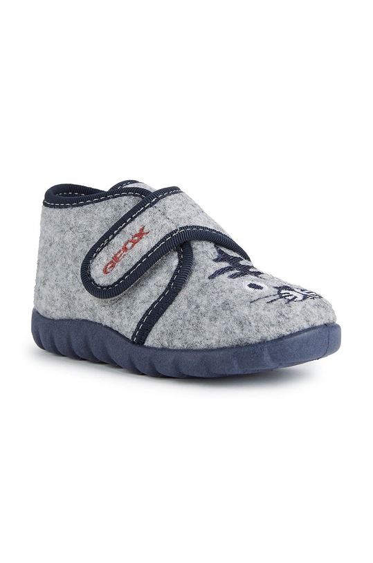 Dětské papuče Geox B2611A.0NY11 šedá AW23