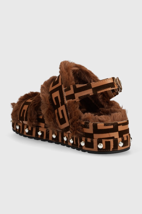 Boty Sandály Guess Vasya FL7VAS.FAL03.DBROW hnědá