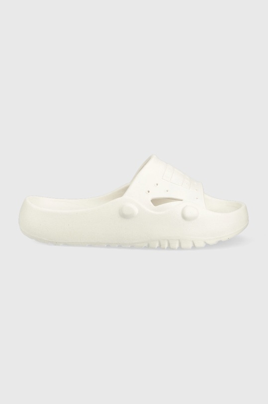 Pantofle Tommy Jeans Flatform Archive plochý bílá EN0EN01942.YBL