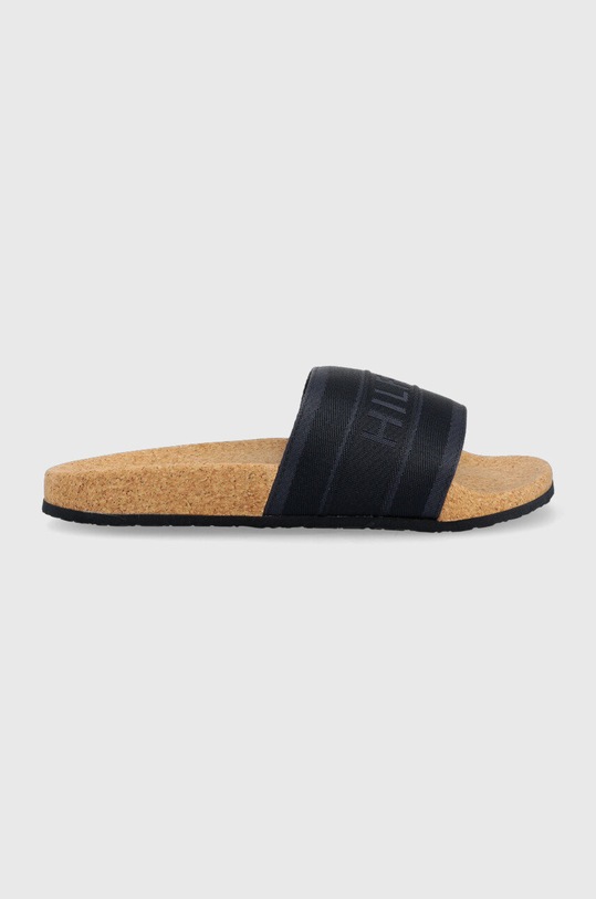 Tommy Hilfiger klapki Tommy Webbing tekstylny granatowy FW0FW06525.DW5