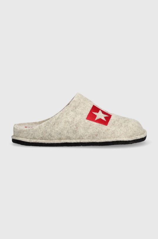 Vlněné pantofle Big Star KK276021.BEIGE béžová AW22