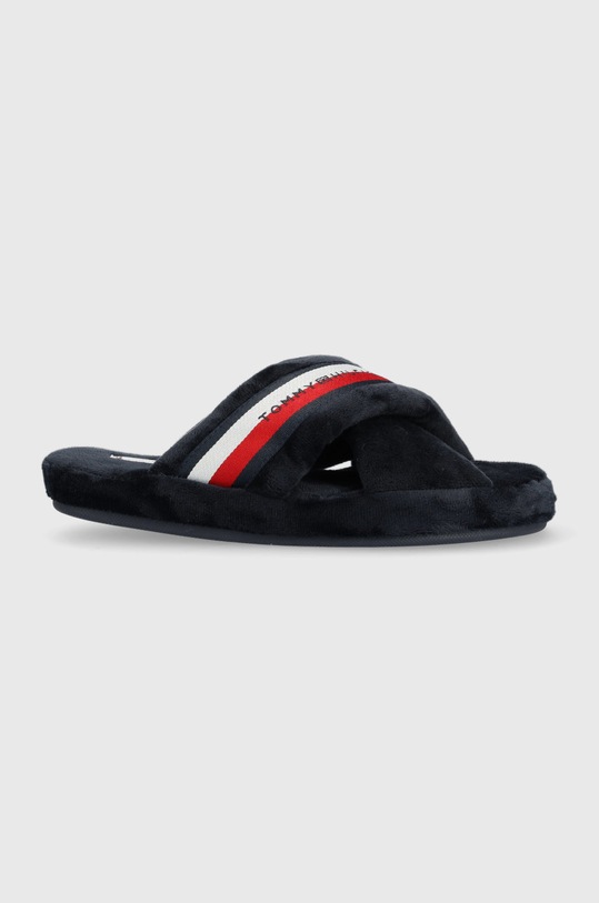 Kućne papuče Tommy Hilfiger mornarsko plava FW0FW06587.DW5