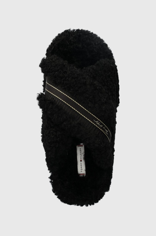 Kućne papuče Tommy Hilfiger crna FW0FW06576.BDS