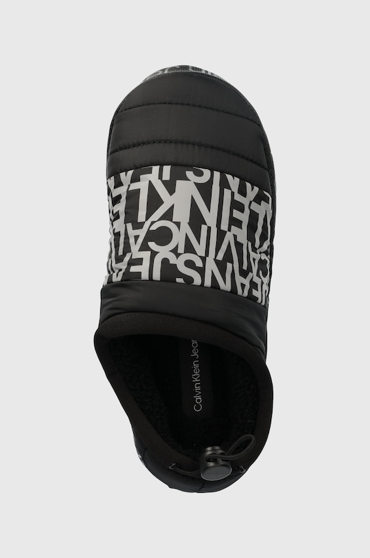 Παντόφλες Calvin Klein Jeans Home Slipper Wn W/coulisse μαύρο YW0YW00748.BDS