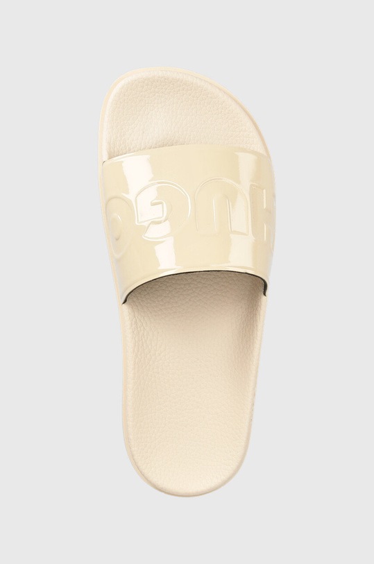 HUGO klapki Match It Slid beżowy 50471803.278