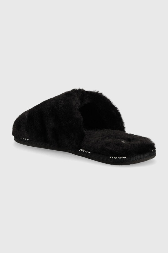 Obuwie HUGO kapcie Cozy Slid 50474400.001 czarny