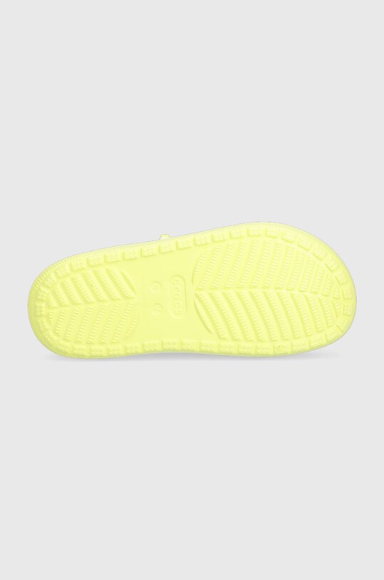 Crocs klapki Classic Cozzzy Sandal 207446.75U.D żółty
