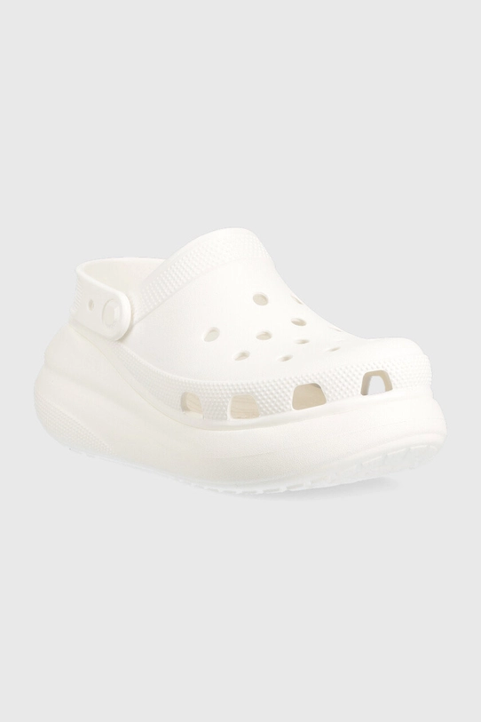 Шльопанці Crocs Classic Crush Clog 207521.100 білий SS23