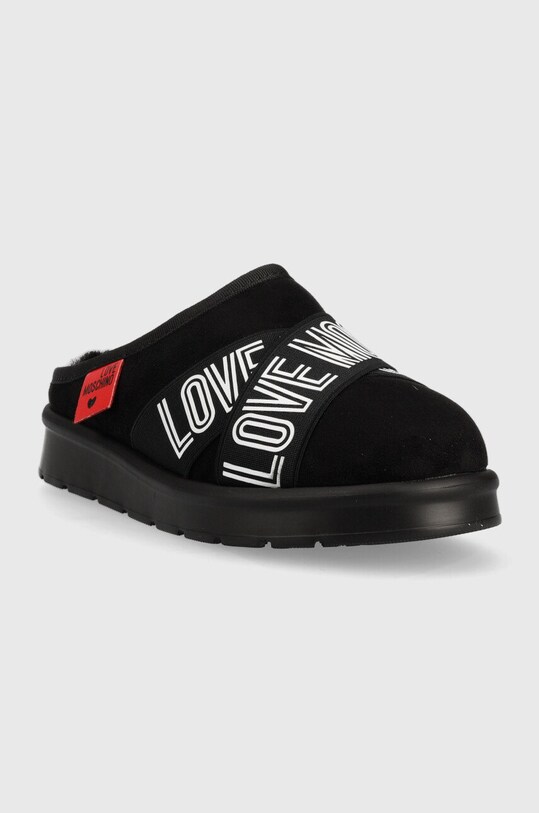 Love Moschino papuci de casa JA10373H1FJZA00A negru AW22