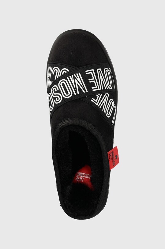 Love Moschino kapcie czarny JA10373H1FJZA00A