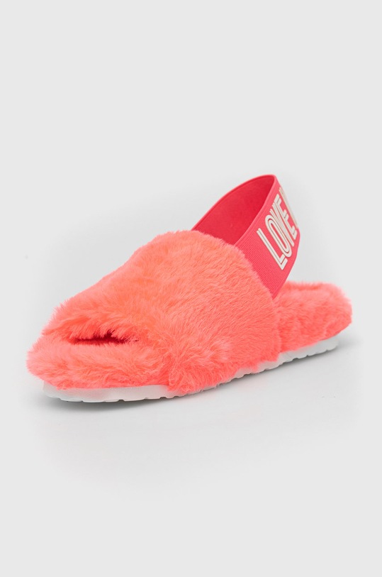 Love Moschino kapcie JA16013H1FIY0604 różowy AW22