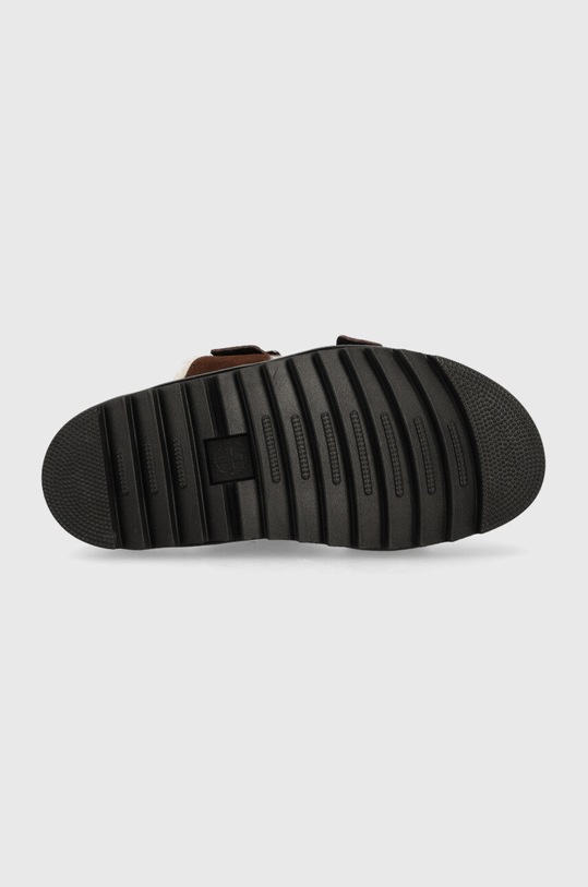 Dr. Martens klapki zamszowe Myles DM27771201 brązowy