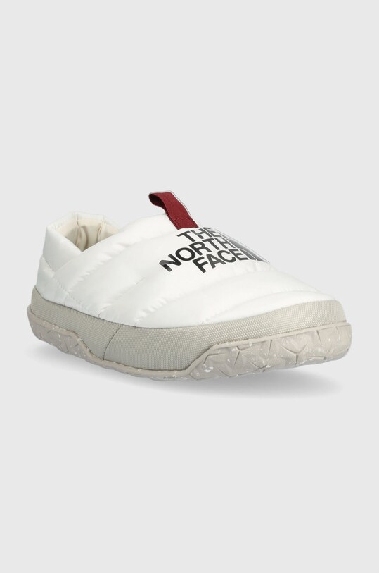 The North Face kapcie Nuptse Mule NF0A5G2BQ4C1 biały AW22