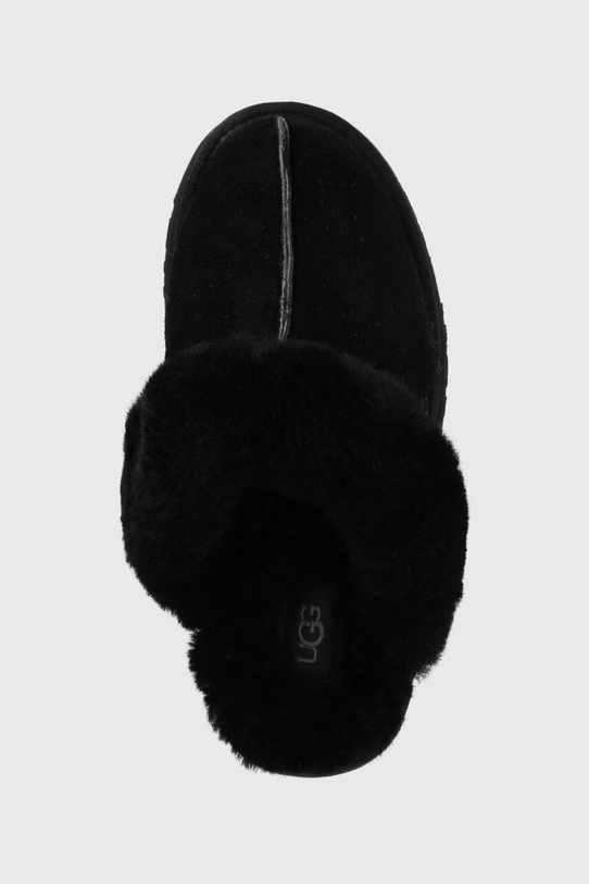 Шкіряні тапочки UGG чорний 1122550.BLK