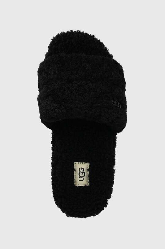 UGG pantofole in lana W Cozetta Curly nero 1130838.BLK